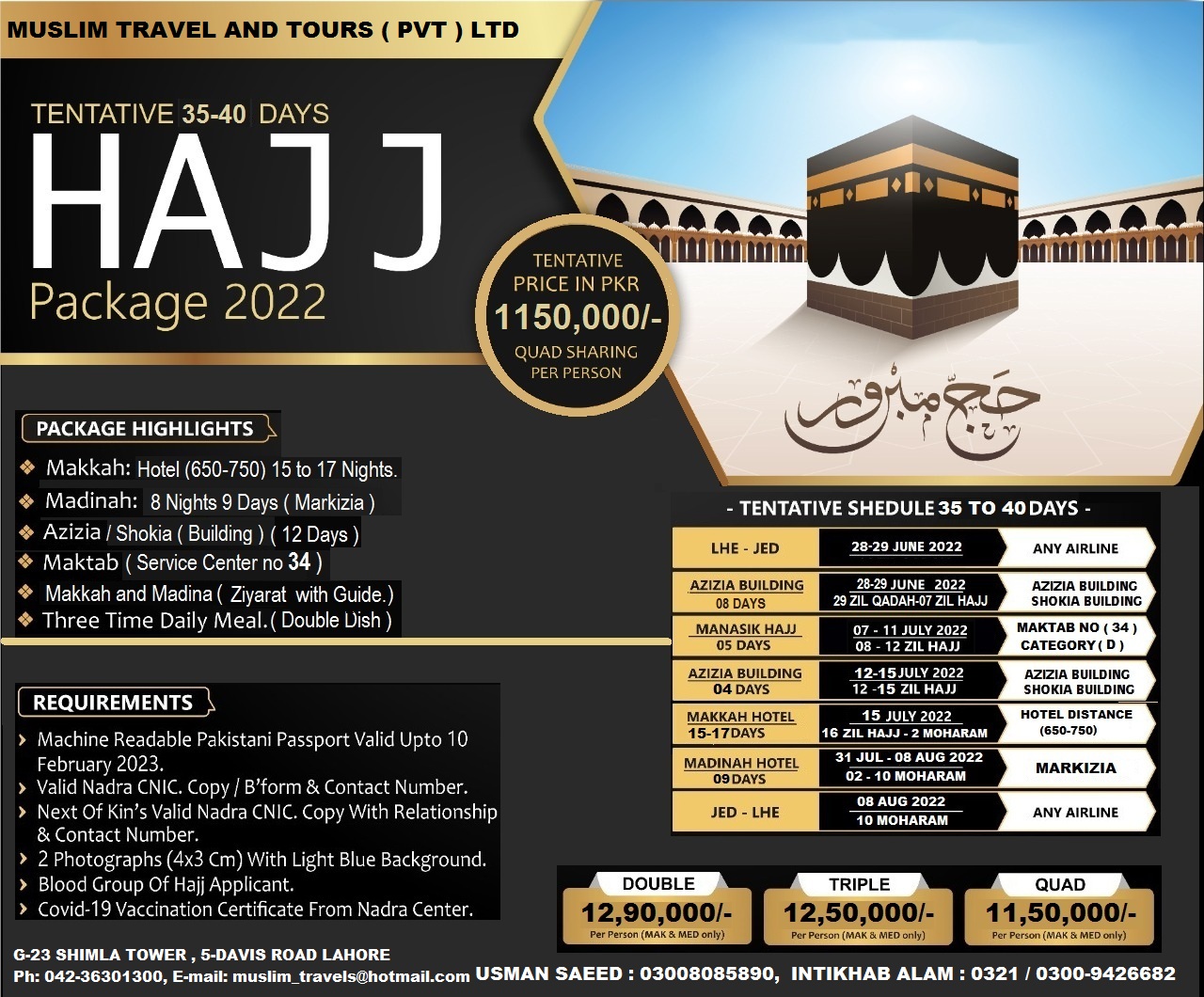 Hajj Package « MuslimTravels and Tours